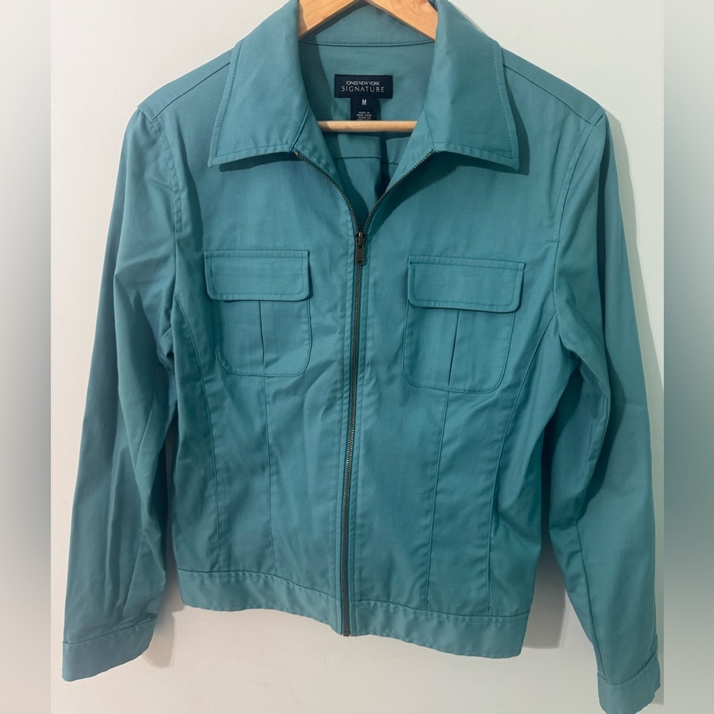 Jones New York Teal Jacket